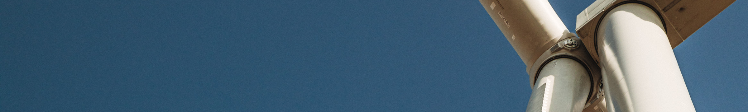 Wind turbines at sea