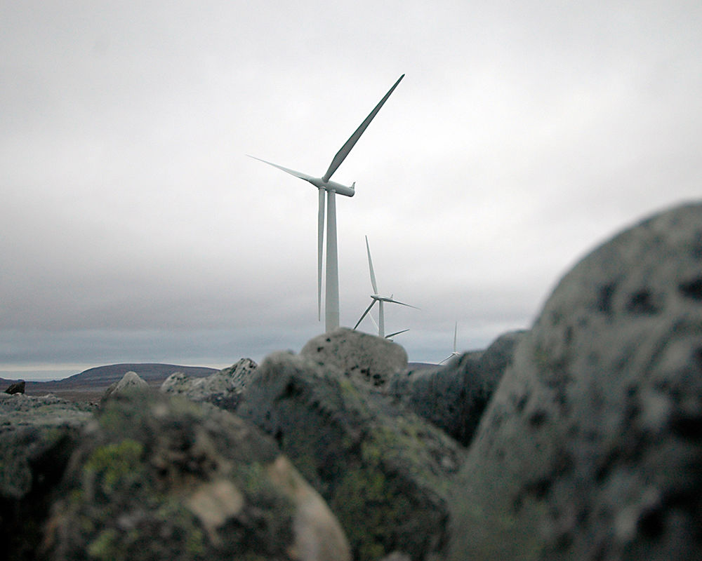 The Kjøllefjord wind farm 