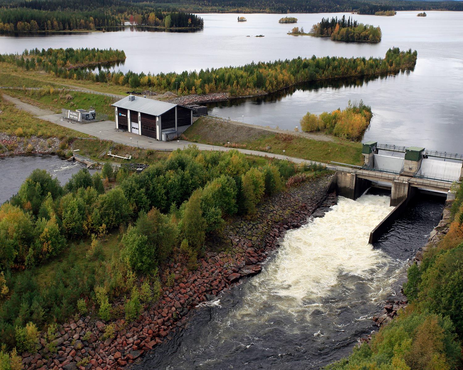 Malgomaj hydropower plant