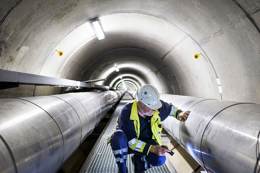 Heating tunnel