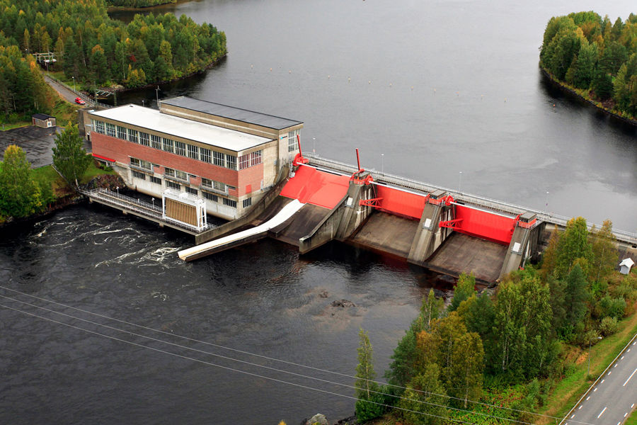 Bjurfors Övre hydropower plant
