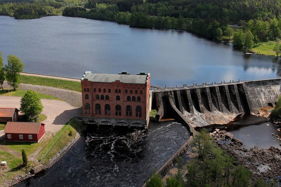 Knäred övre hydropower plant