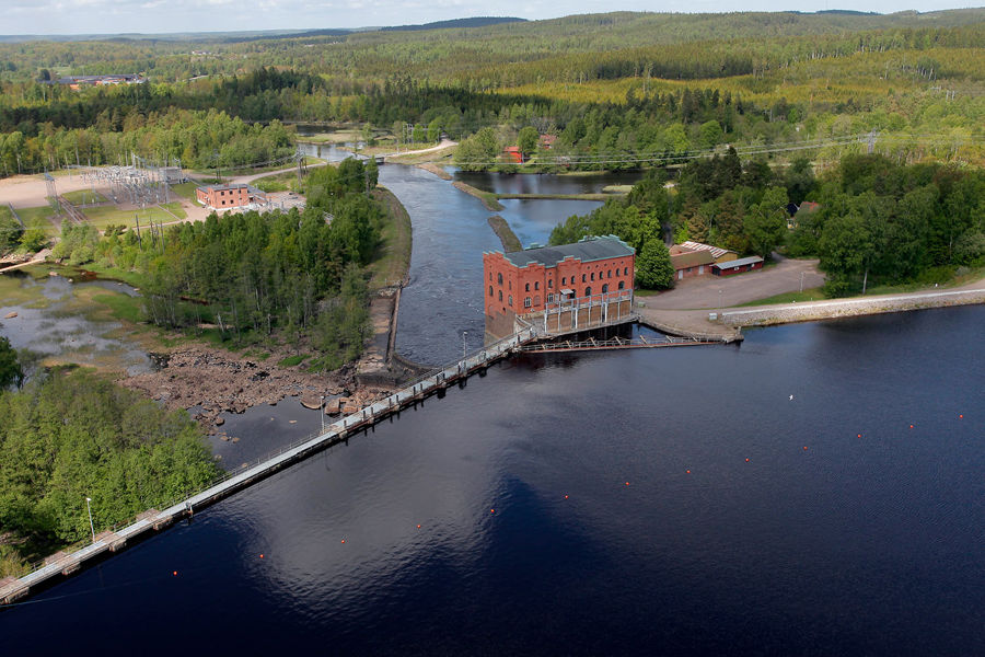 Knäred övre hydropower plant