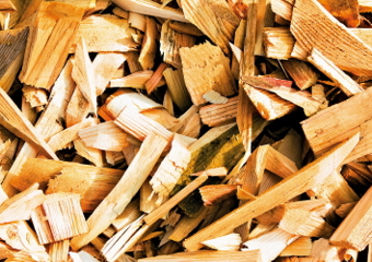 Wood chips. ( Photo: Eivind Bull-Hansen)